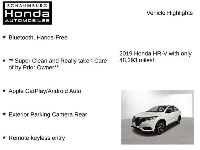 2019 Honda HR-V Sport