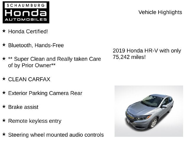 2019 Honda HR-V LX