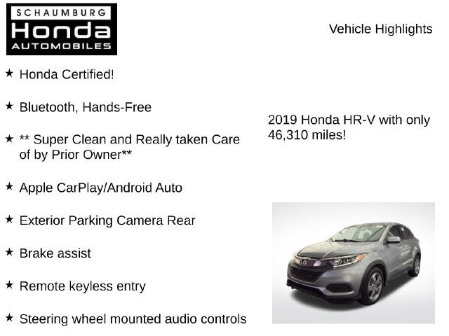 2019 Honda HR-V LX