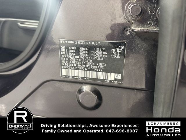 2016 Honda HR-V EX