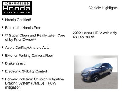 2022 Honda HR-V EX