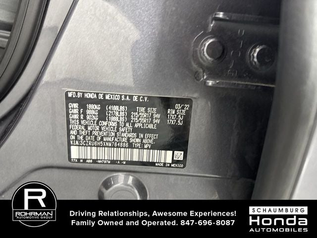 2022 Honda HR-V EX