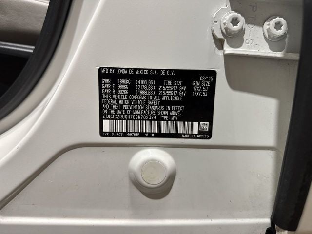 2016 Honda HR-V EX-L w/Navigation