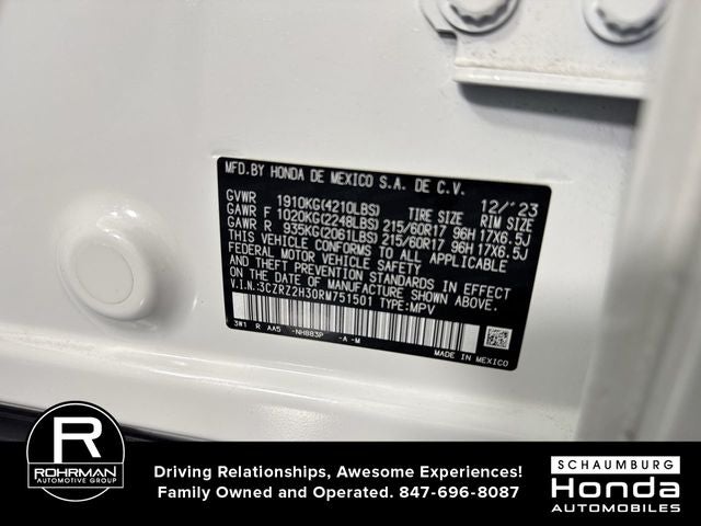 2024 Honda HR-V LX