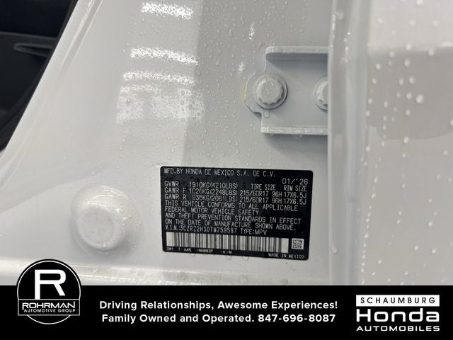 2026 Honda HR-V LX