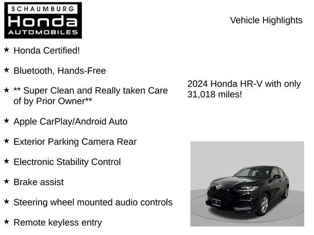 2024 Honda HR-V LX