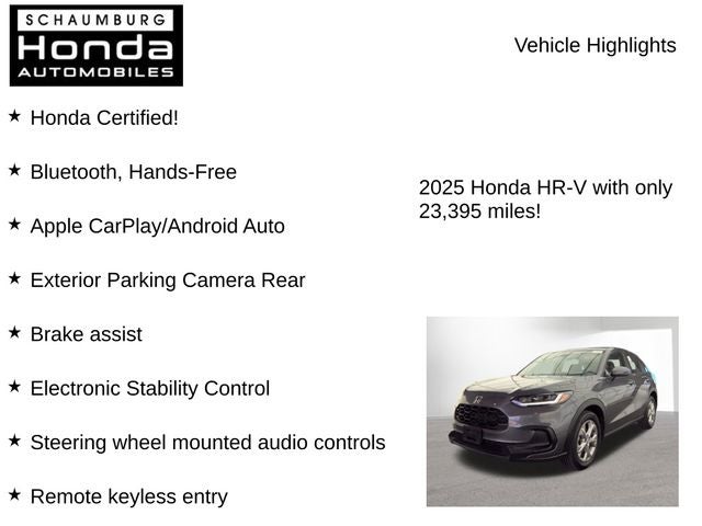 2025 Honda HR-V LX