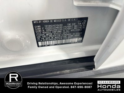 2026 Honda HR-V LX