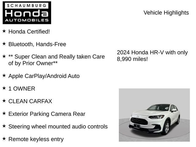 2024 Honda HR-V LX
