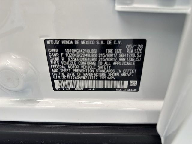 2027 Honda HR-V LX