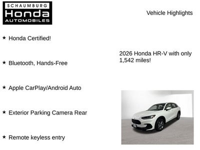2026 Honda HR-V LX