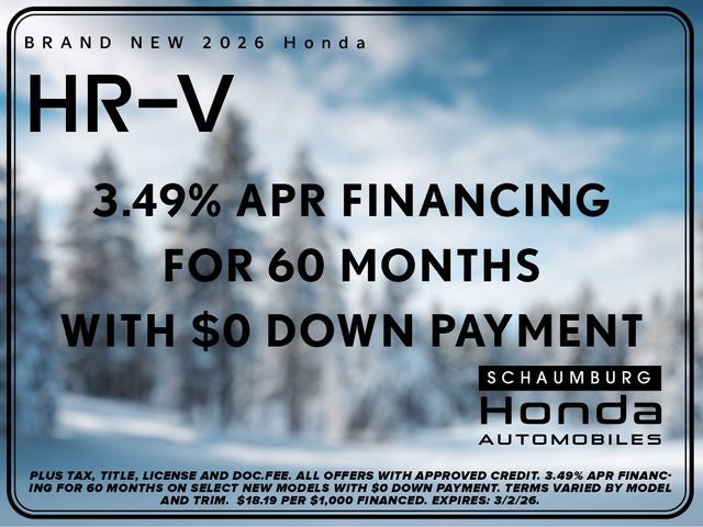 2026 Honda HR-V LX