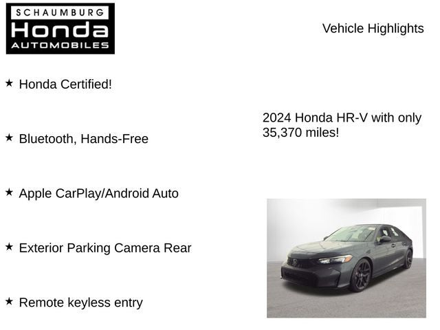 2024 Honda HR-V LX