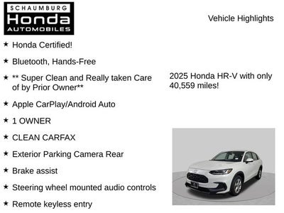 2025 Honda HR-V LX