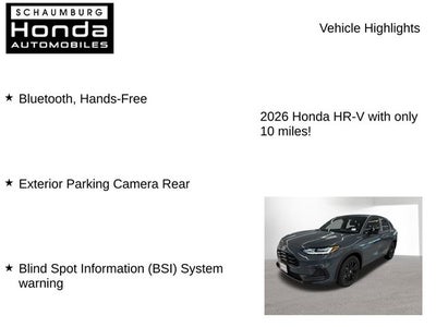2026 Honda HR-V Sport