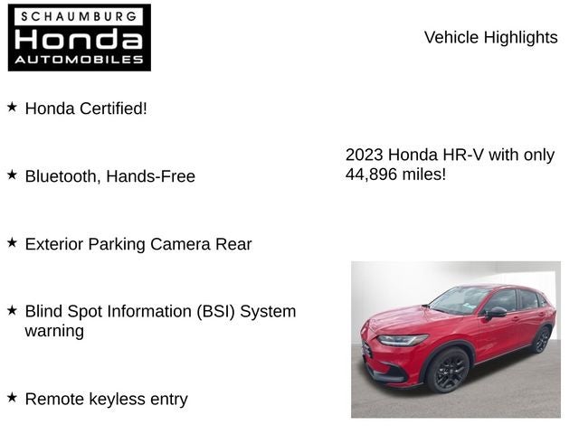 2023 Honda HR-V Sport