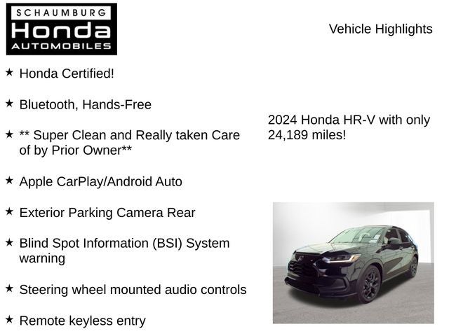 2024 Honda HR-V Sport