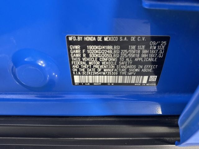 2026 Honda HR-V Sport