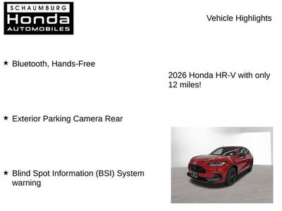 2026 Honda HR-V Sport