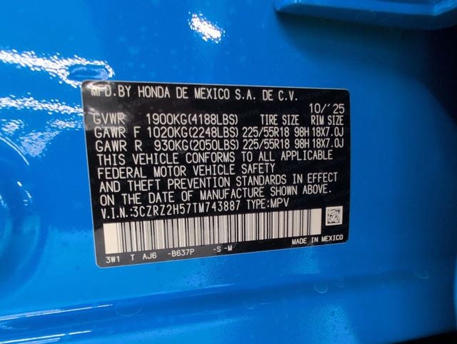 2026 Honda HR-V Sport