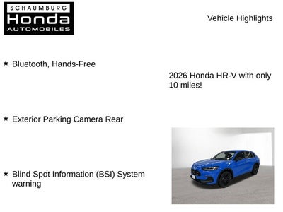 2026 Honda HR-V Sport