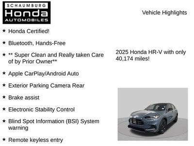 2025 Honda HR-V Sport