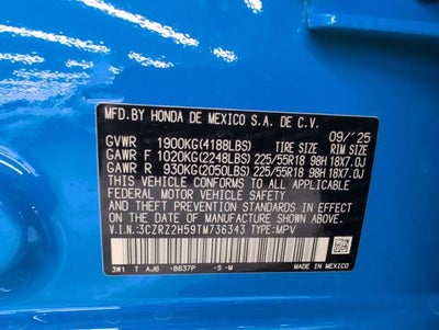 2026 Honda HR-V Sport