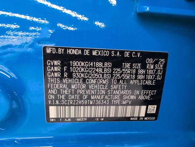 2026 Honda HR-V Sport