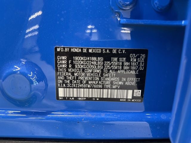 2026 Honda HR-V Sport