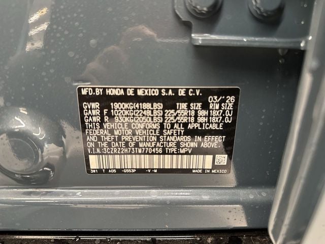 2026 Honda HR-V EX-L