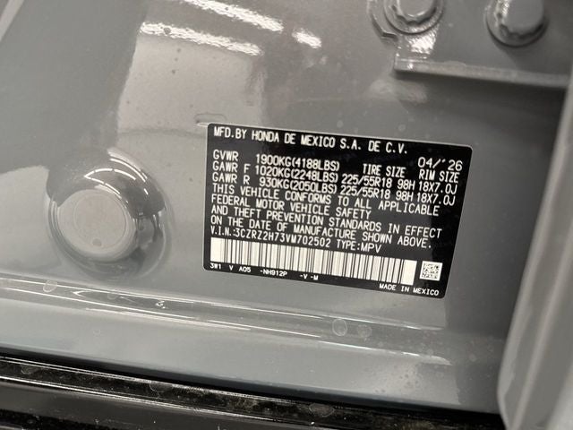 2027 Honda HR-V EX-L