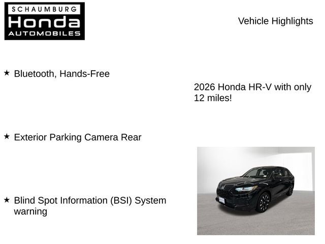 2026 Honda HR-V EX-L