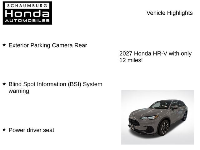 2027 Honda HR-V EX-L