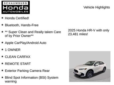 2025 Honda HR-V EX-L