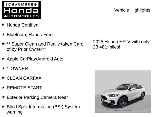 2025 Honda HR-V EX-L