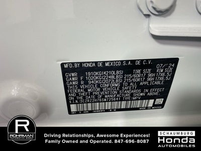 2025 Honda HR-V EX-L