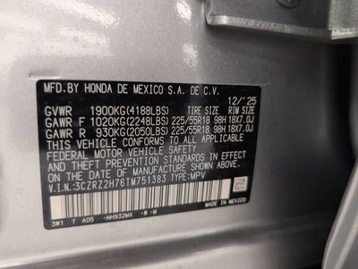 2026 Honda HR-V EX-L