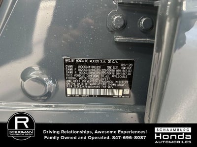2027 Honda HR-V EX-L