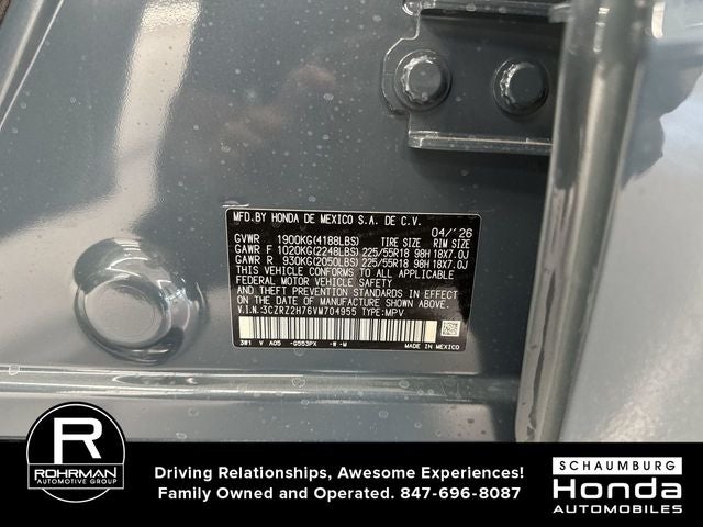 2027 Honda HR-V EX-L