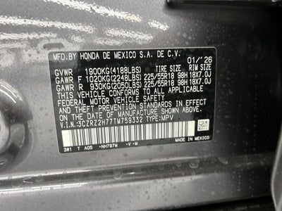 2026 Honda HR-V EX-L