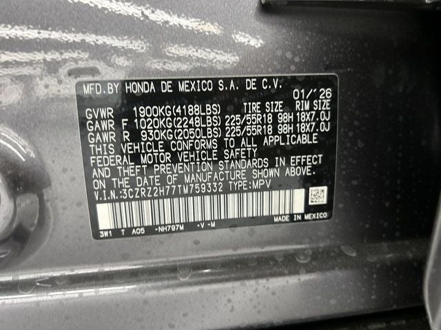 2026 Honda HR-V EX-L