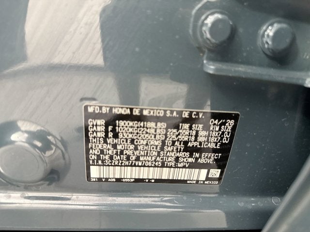 2027 Honda HR-V EX-L
