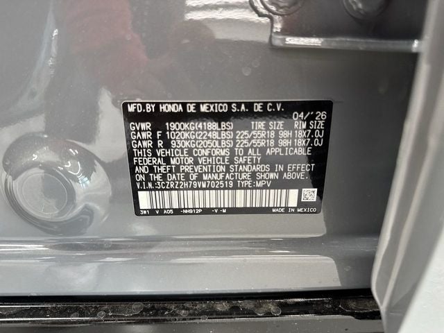 2027 Honda HR-V EX-L
