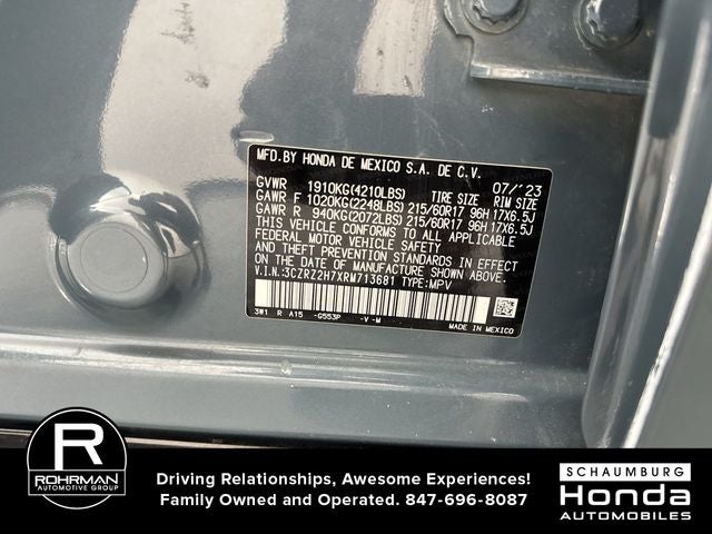 2024 Honda HR-V EX-L