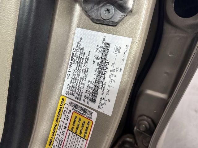 2019 Ford Fusion SE