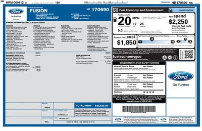 2017 Ford Fusion Sport