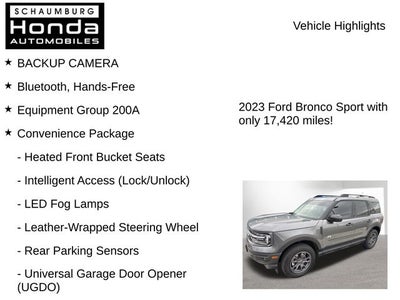 2023 Ford Bronco Sport Big Bend