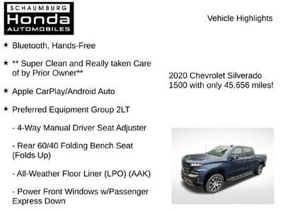 2020 Chevrolet Silverado 1500 LT Trail Boss