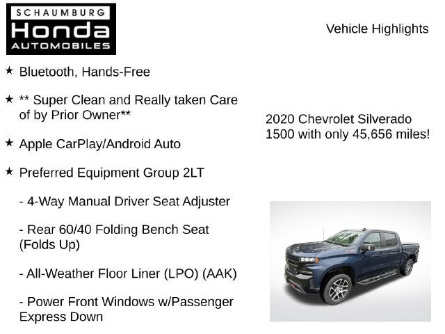2020 Chevrolet Silverado 1500 LT Trail Boss