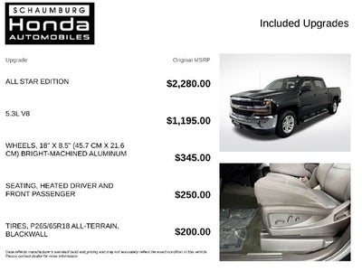 2016 Chevrolet Silverado 1500 LT LT1